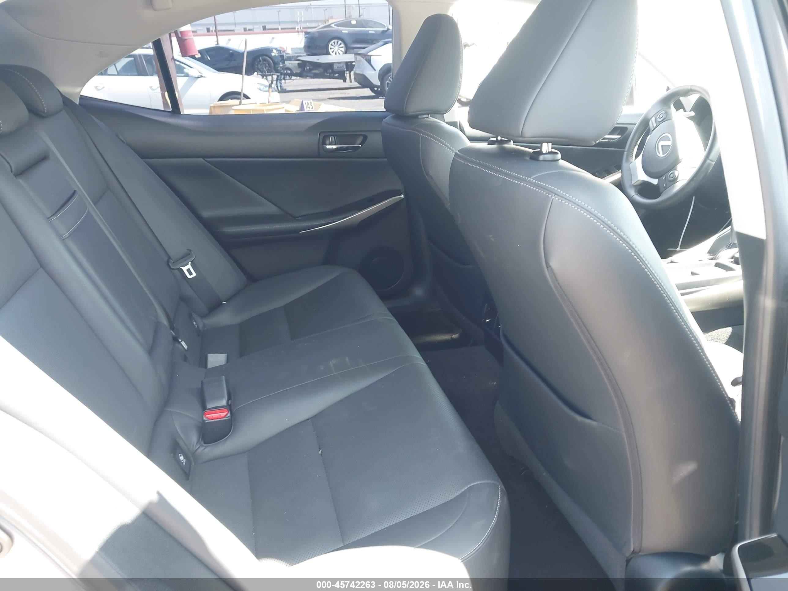 2015 Lexus Is 250 Gray vin: JTHBF1D24F5055859