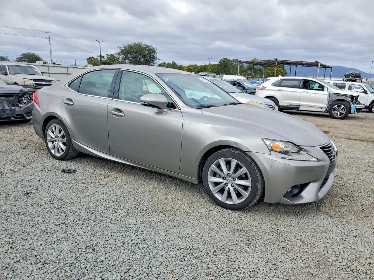 2015 Lexus Is 250 Silver vin: JTHBF1D24F5078252