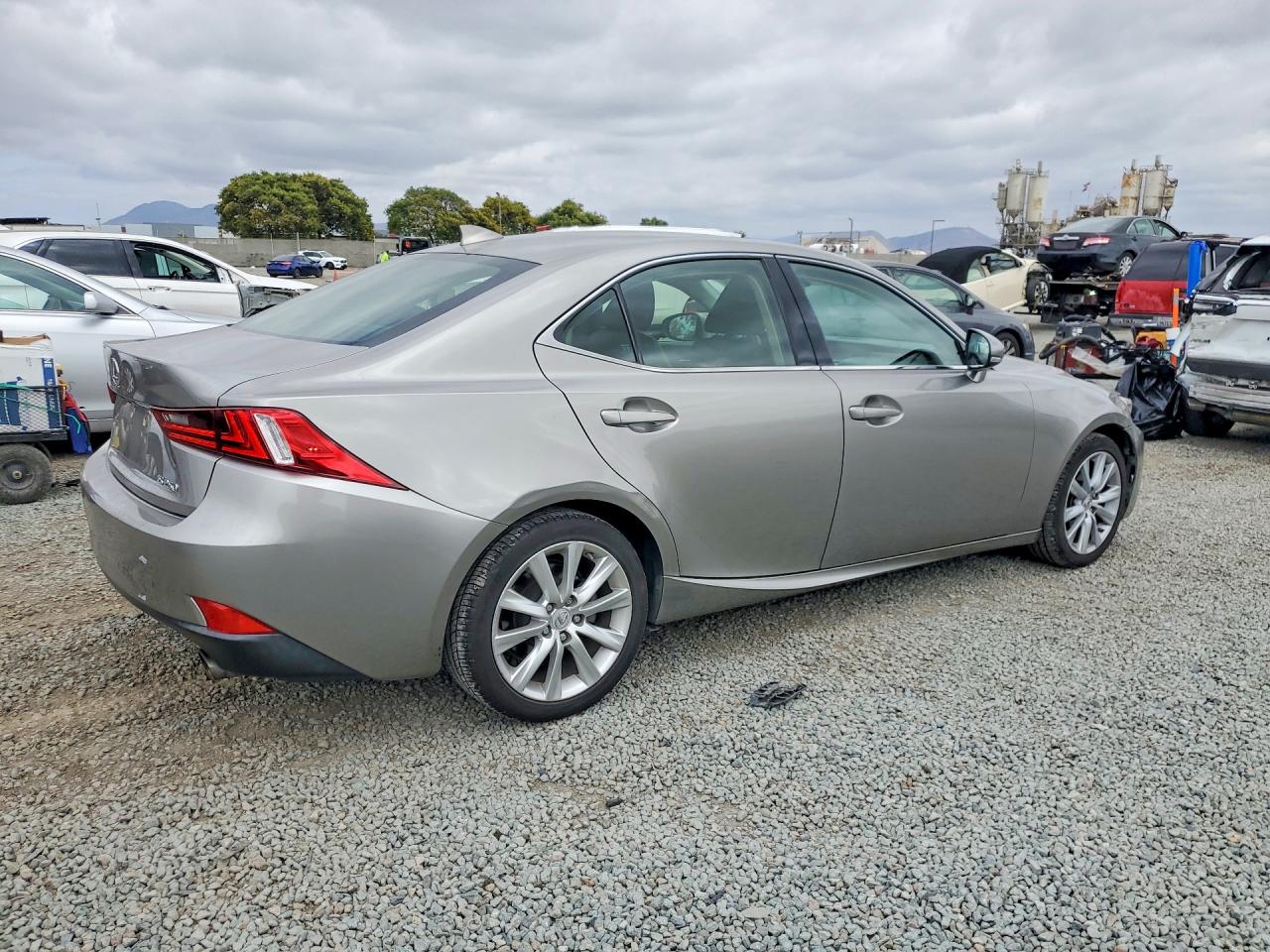 2015 Lexus Is 250 Silver vin: JTHBF1D24F5078252