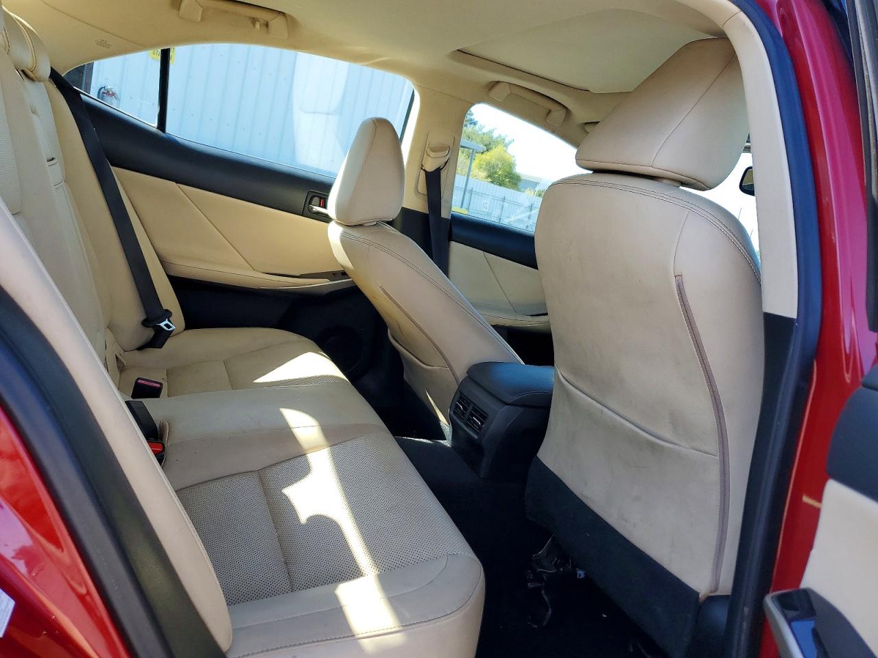2015 Lexus Is 250 Красный vin: JTHBF1D24F5079112