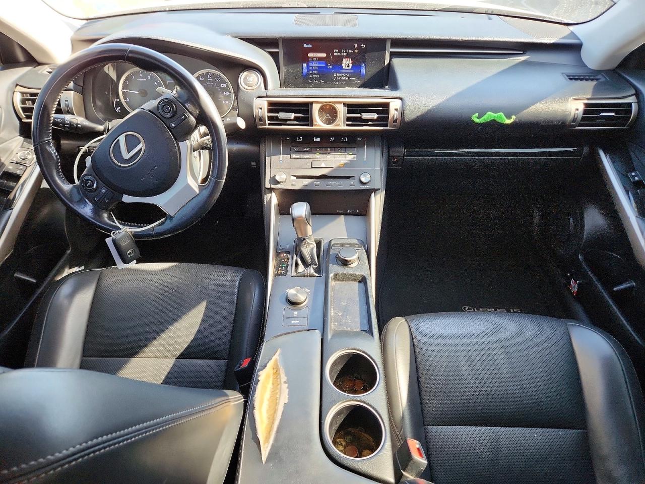 2015 Lexus Is 250 White vin: JTHBF1D24F5081412