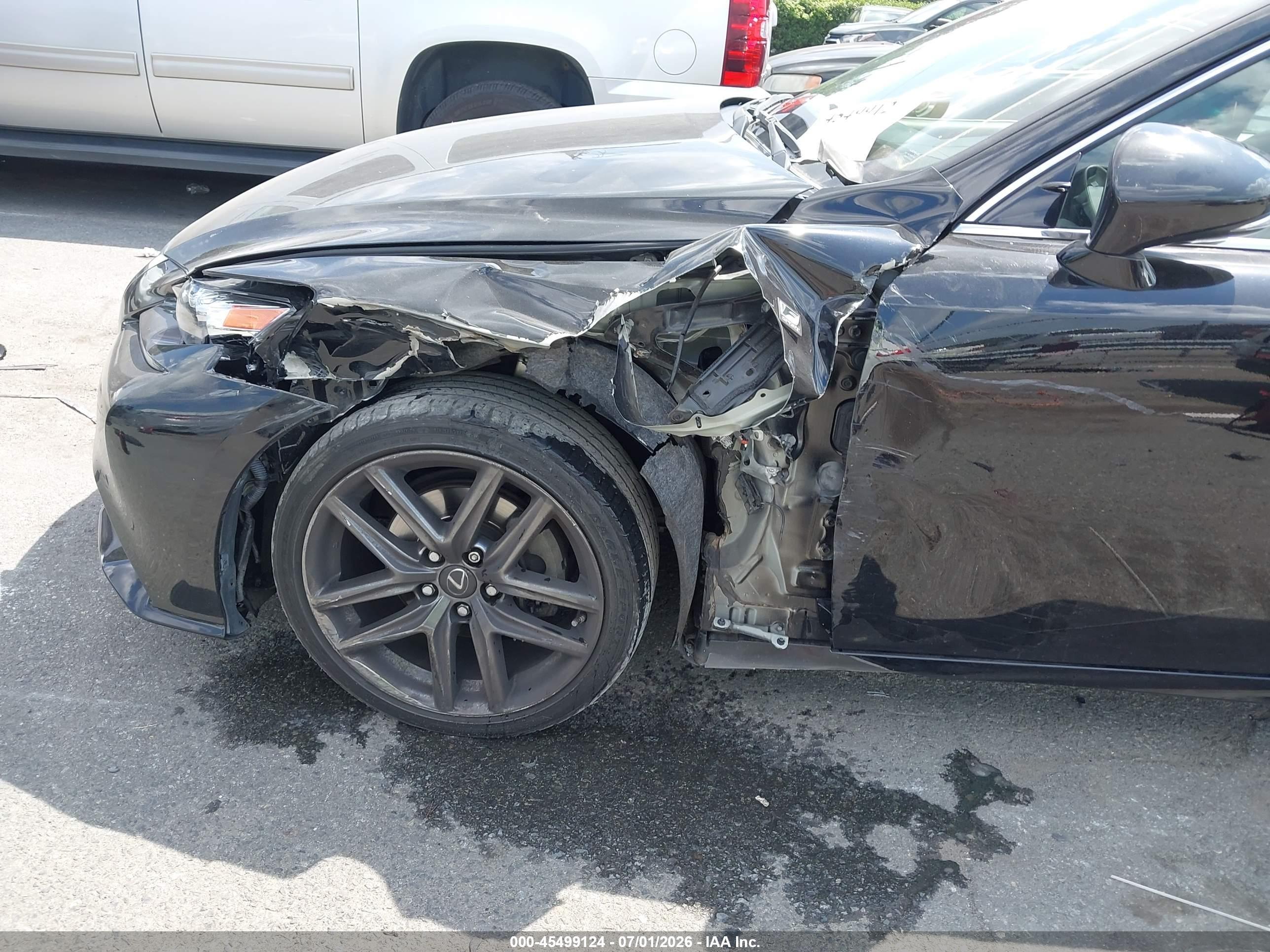 2015 Lexus Is 250   Black vin: JTHBF1D24F5082480