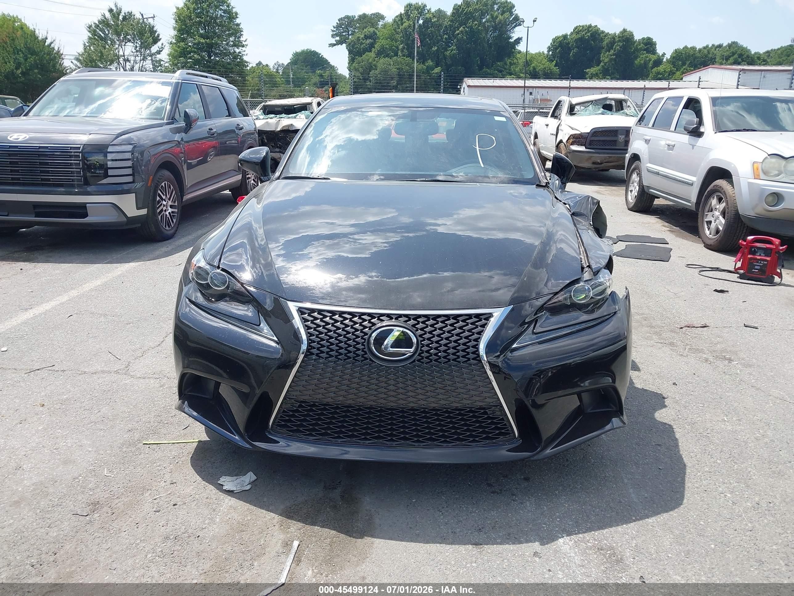 2015 Lexus Is 250   Black vin: JTHBF1D24F5082480