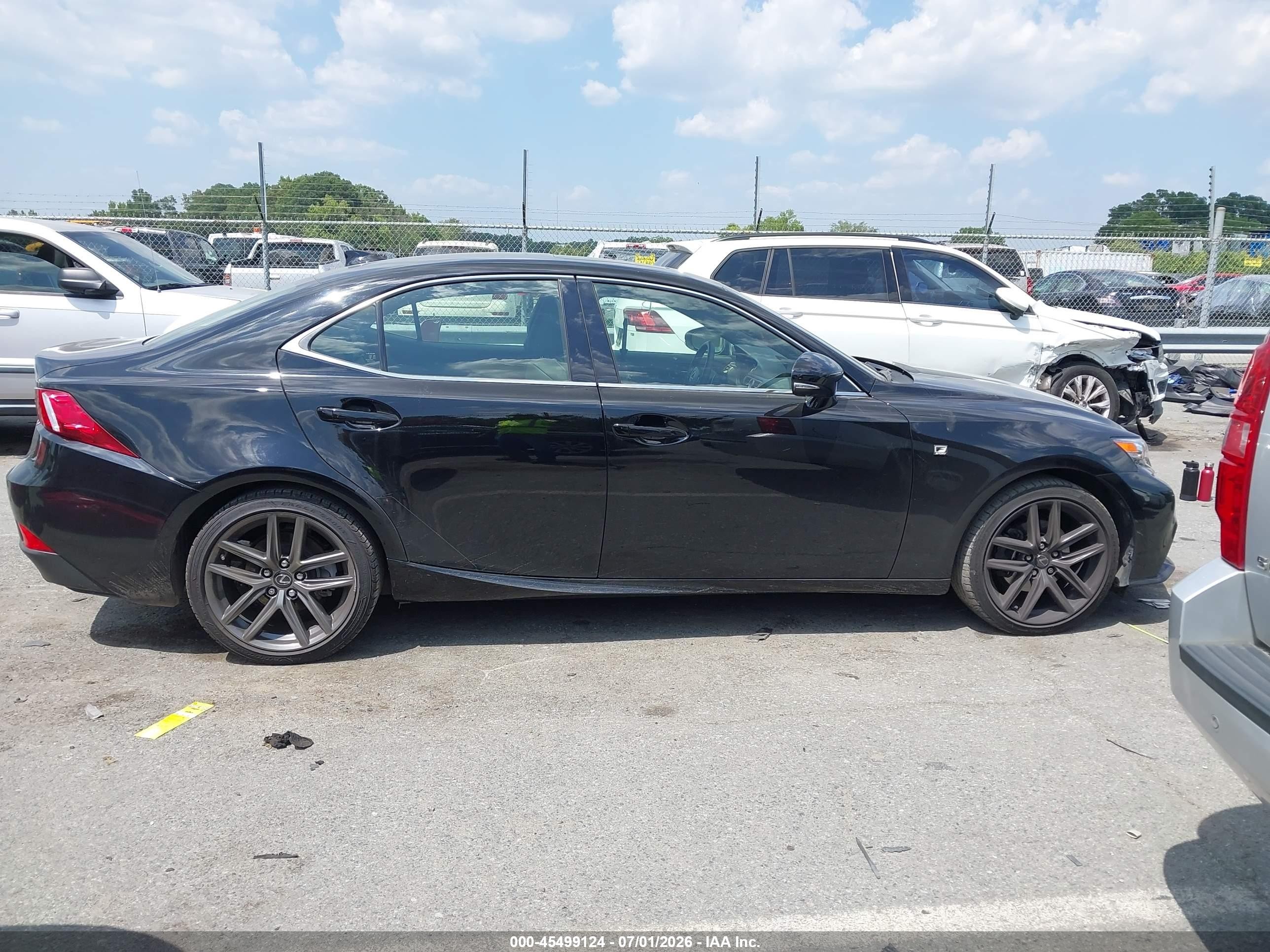 2015 Lexus Is 250   Black vin: JTHBF1D24F5082480