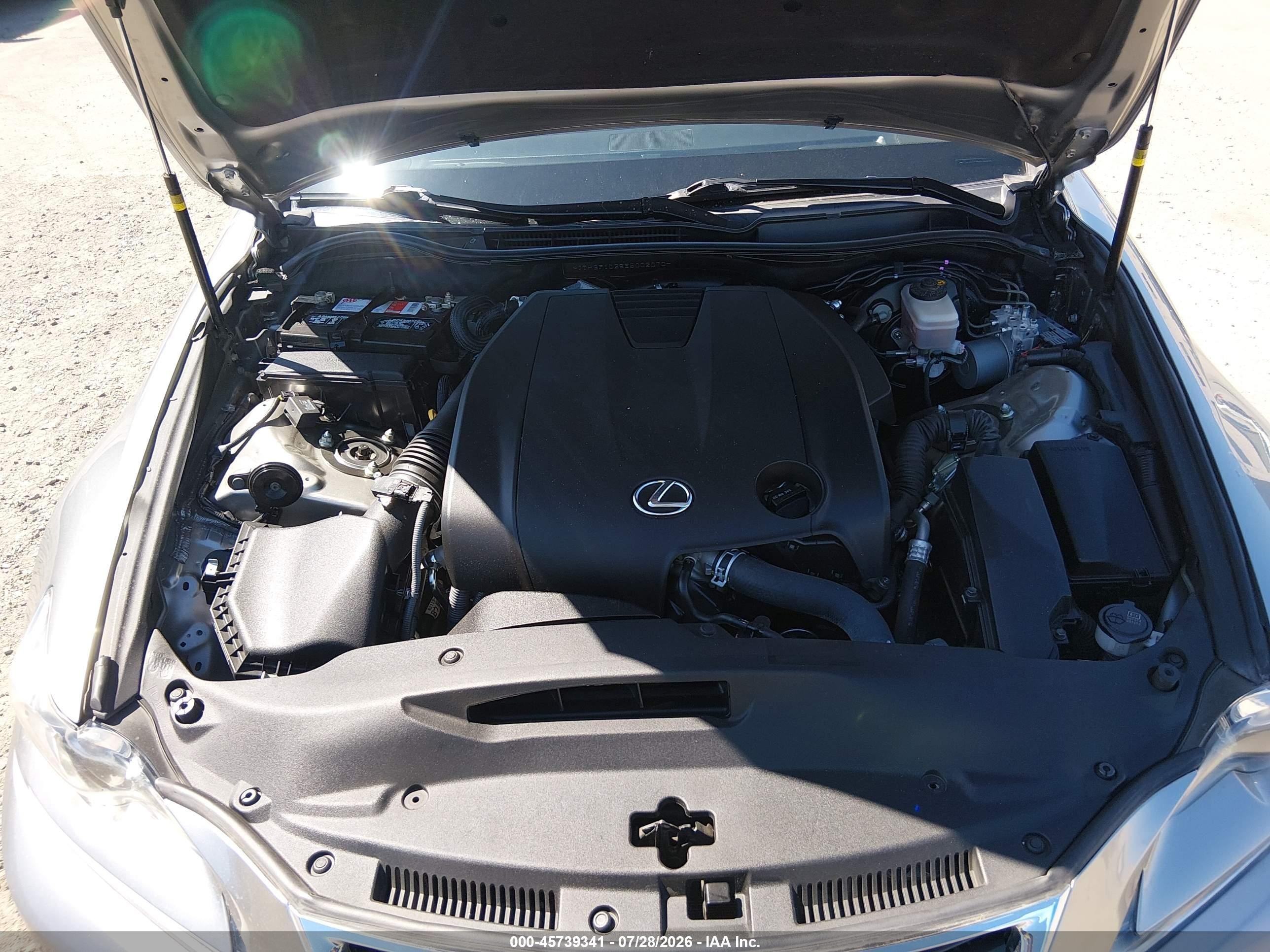 2014 Lexus Is 250   Gray vin: JTHBF1D25E5002070