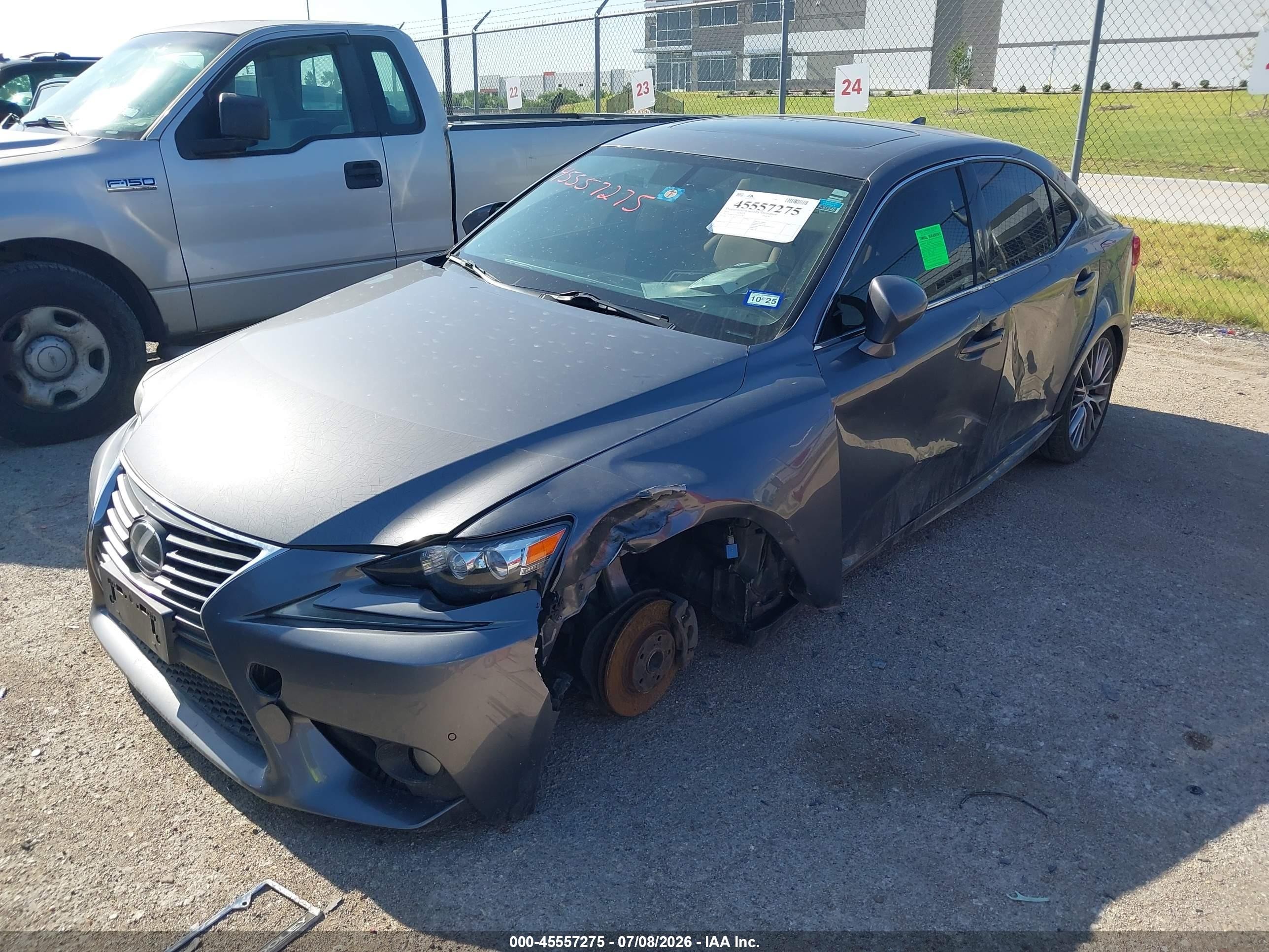 2014 Lexus Is 250   Gray vin: JTHBF1D25E5029382