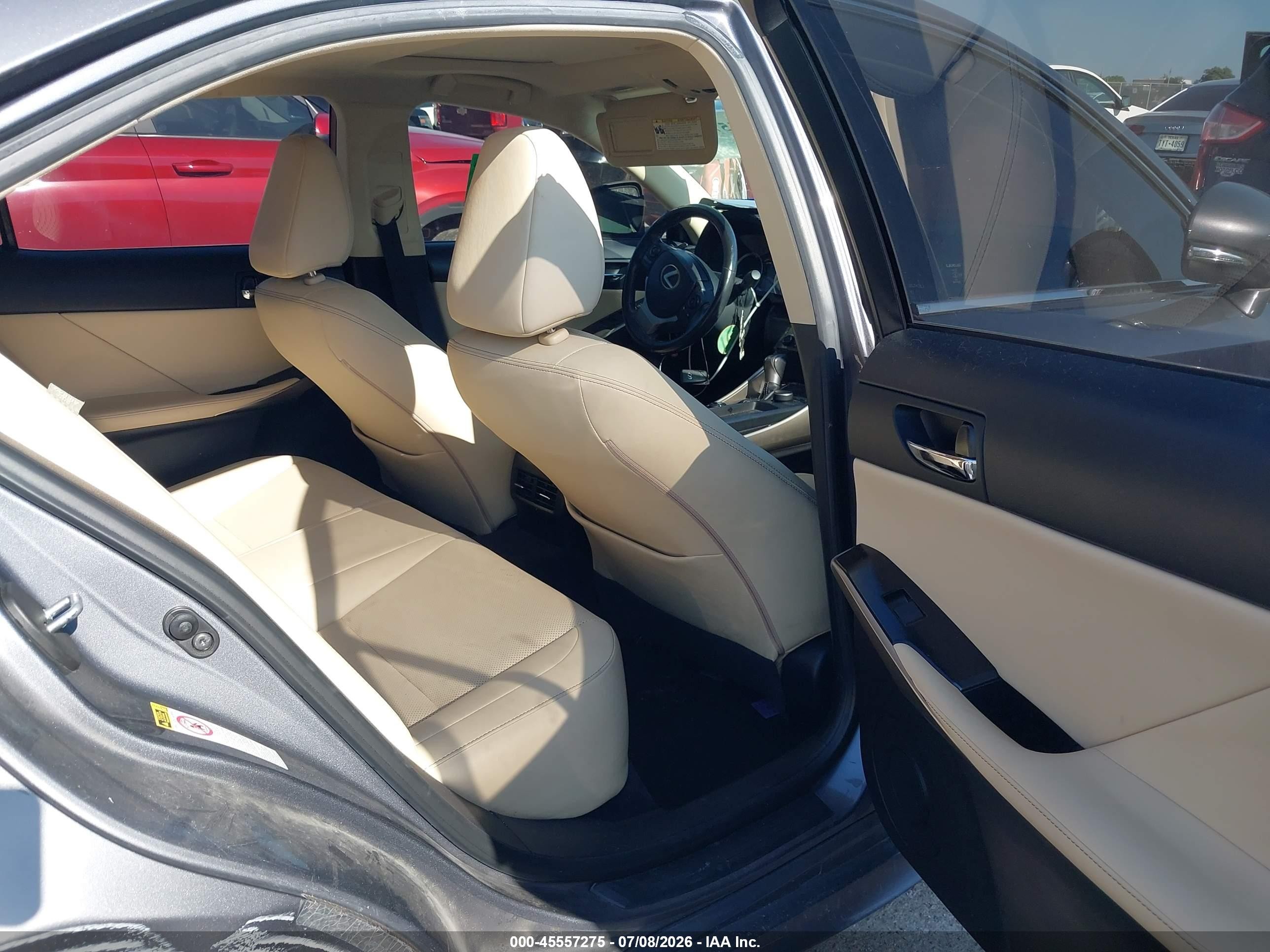 2014 Lexus Is 250   Gray vin: JTHBF1D25E5029382