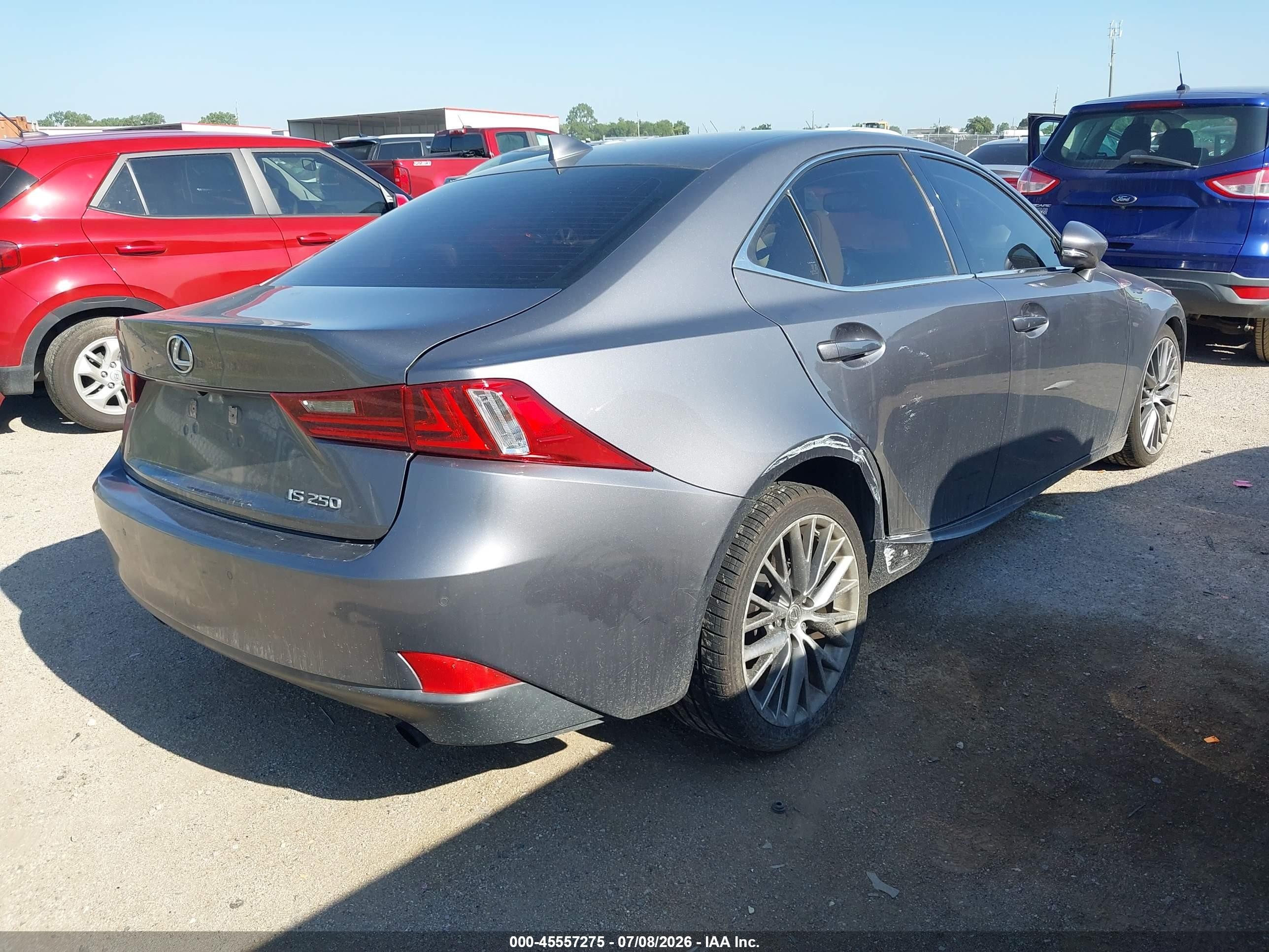 2014 Lexus Is 250   Gray vin: JTHBF1D25E5029382