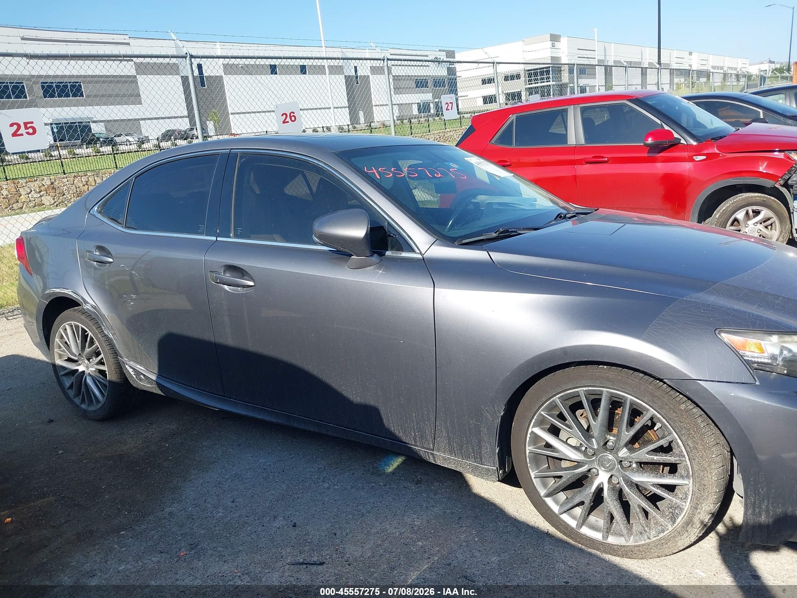 2014 Lexus Is 250   Gray vin: JTHBF1D25E5029382