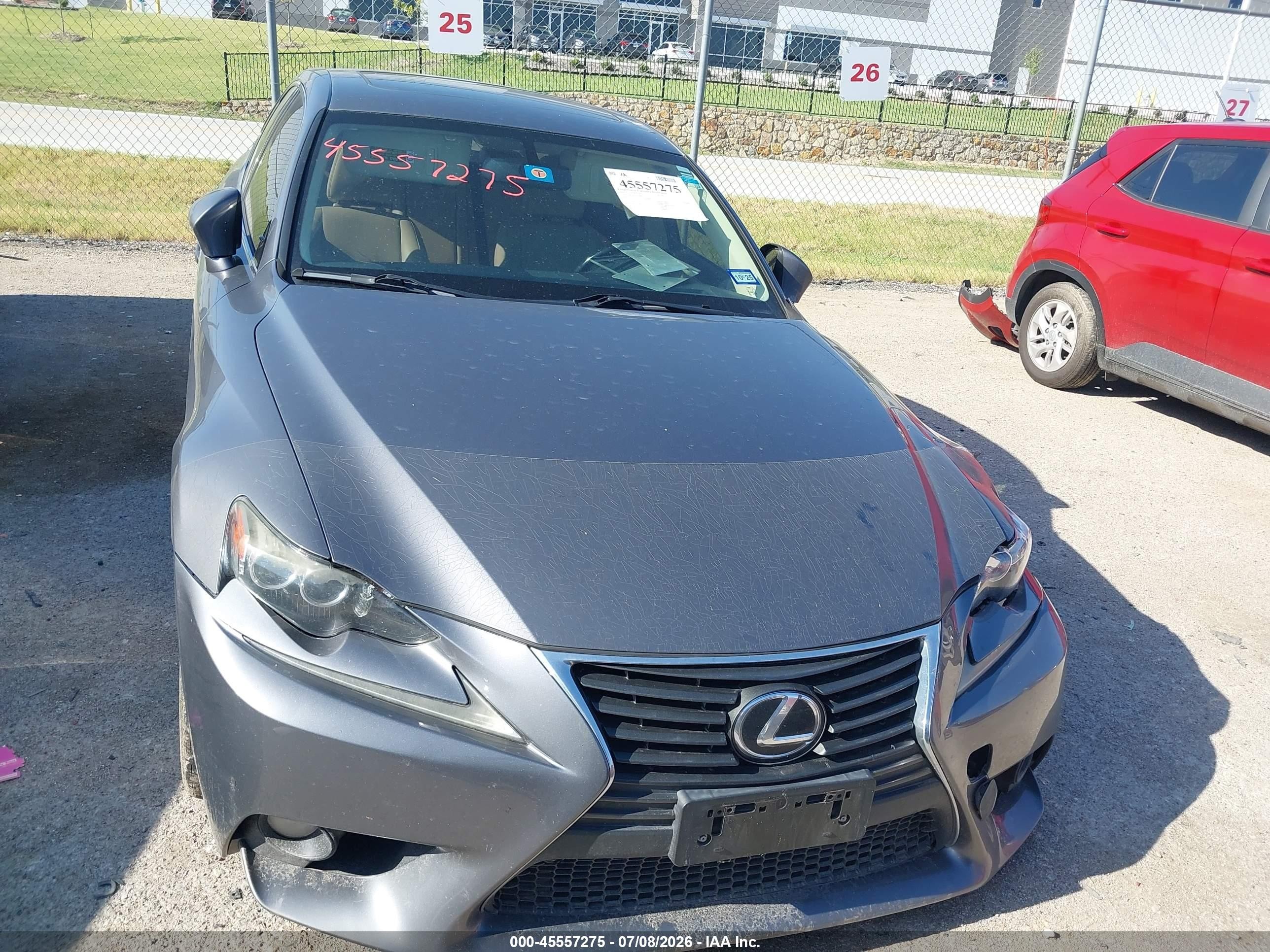 2014 Lexus Is 250   Gray vin: JTHBF1D25E5029382