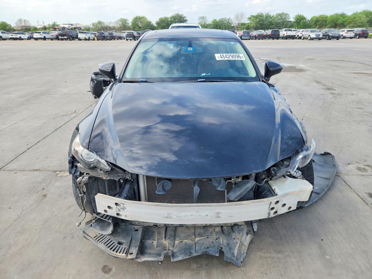 2014 Lexus Is 250 Base Black vin: JTHBF1D25E5029589