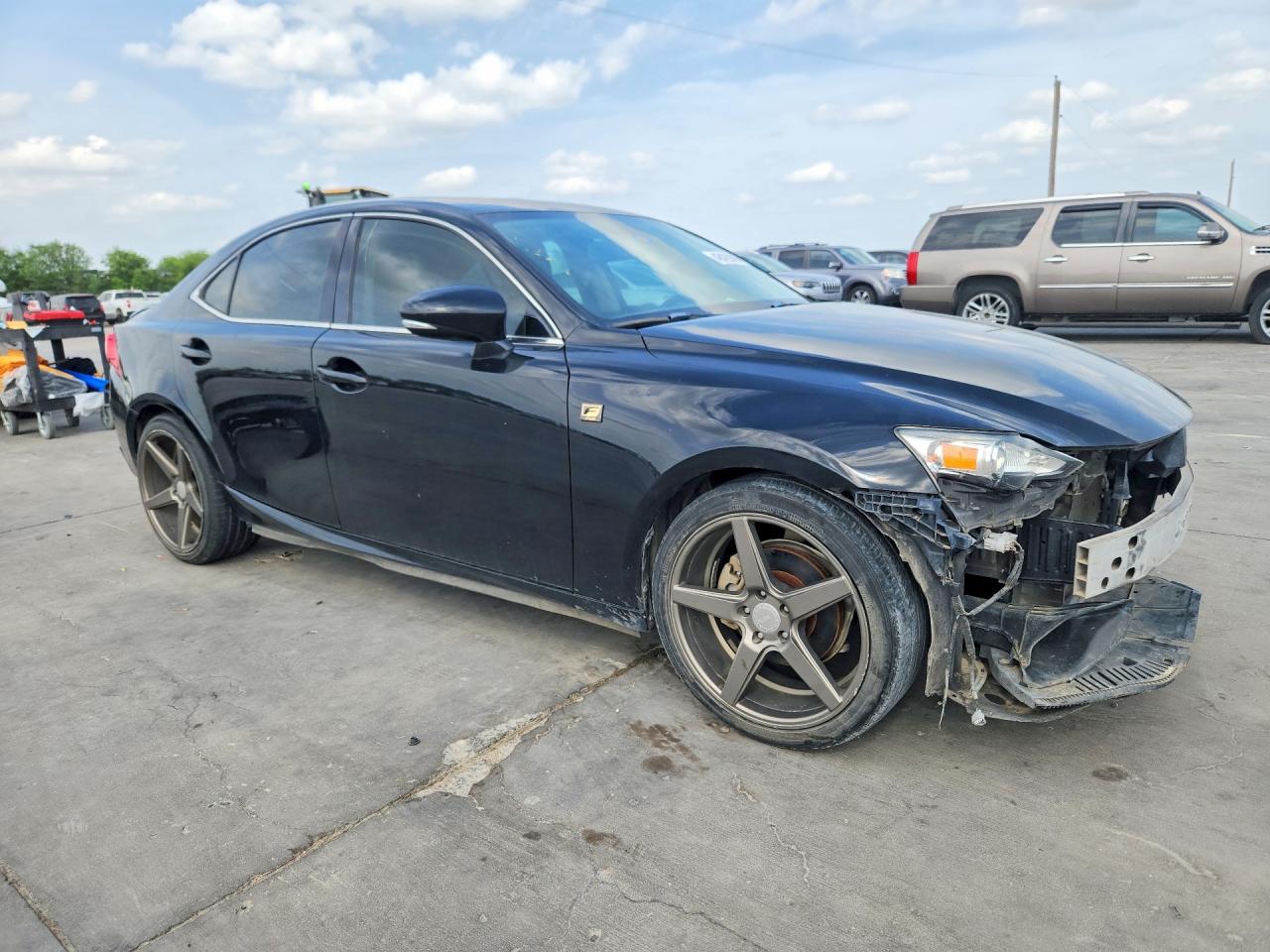 2014 Lexus Is 250 Base Black vin: JTHBF1D25E5029589