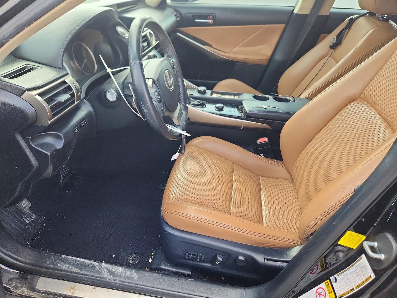 2014 Lexus Is 250 Base Black vin: JTHBF1D25E5029589
