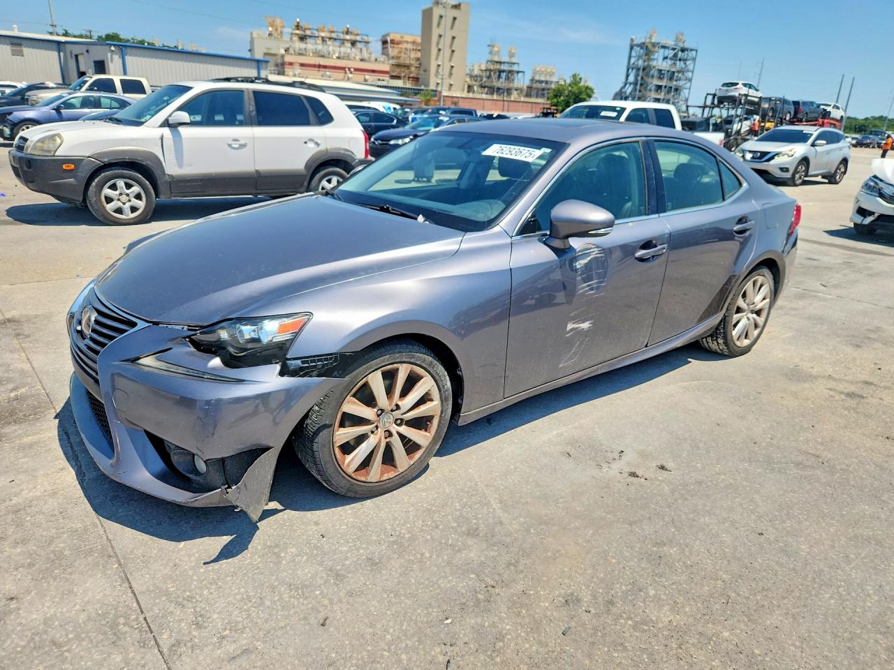 2014 Lexus Is 250 Charcoal vin: JTHBF1D25E5042374