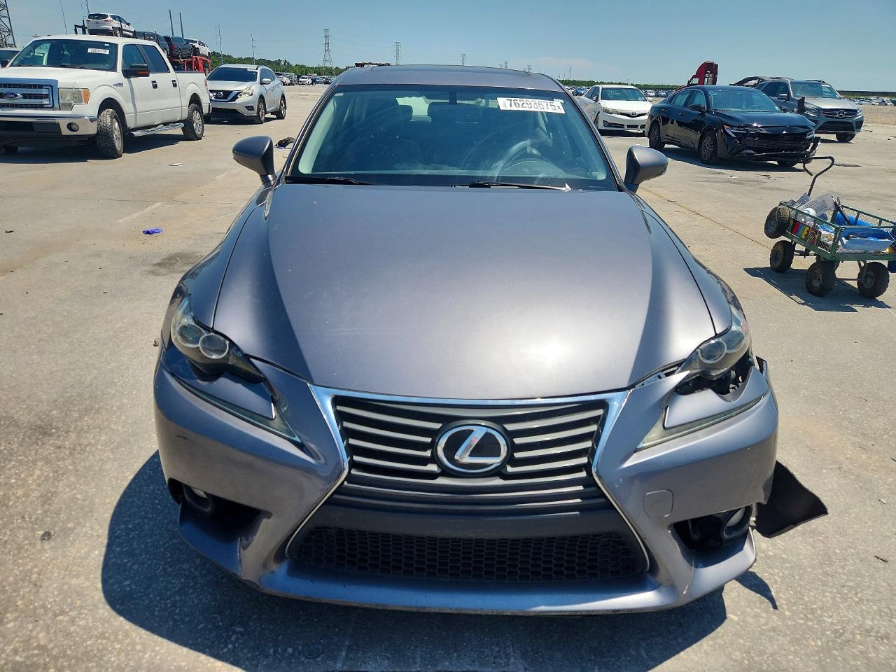 2014 Lexus Is 250 Charcoal vin: JTHBF1D25E5042374