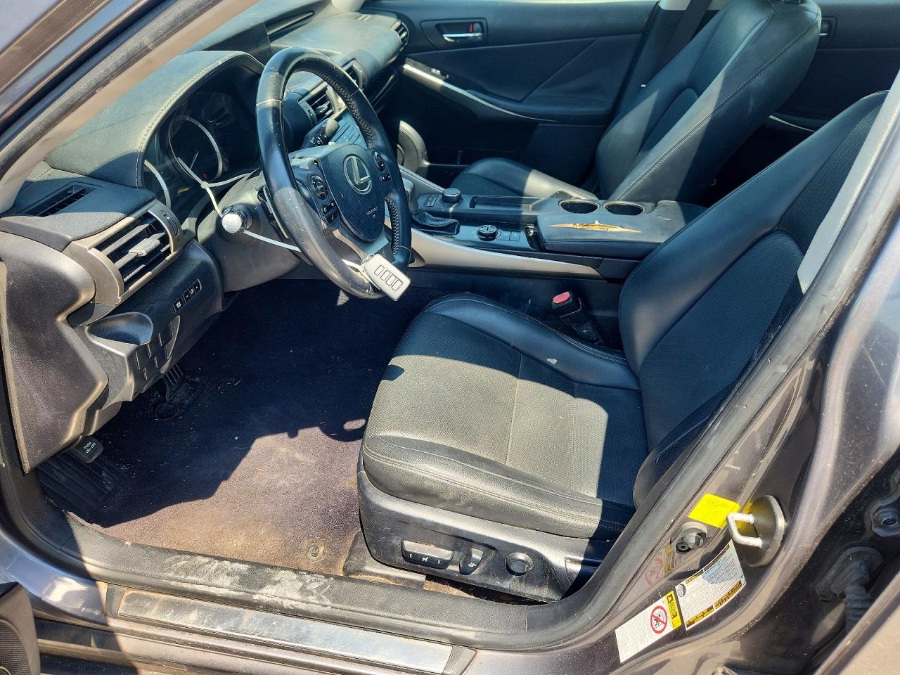 2014 Lexus Is 250 Charcoal vin: JTHBF1D25E5042374