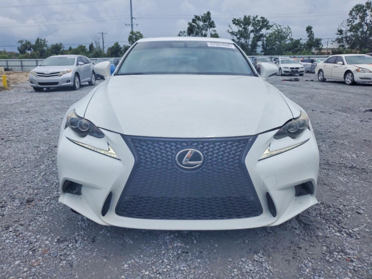 2014 Lexus Is 250 White vin: JTHBF1D25E5043217