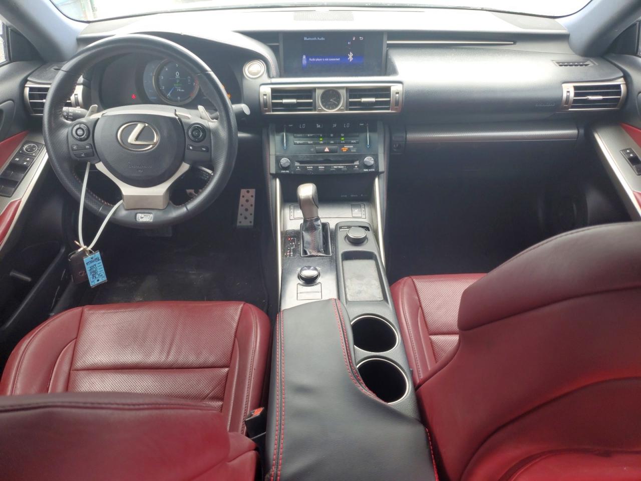 2014 Lexus Is 250 White vin: JTHBF1D25E5043217
