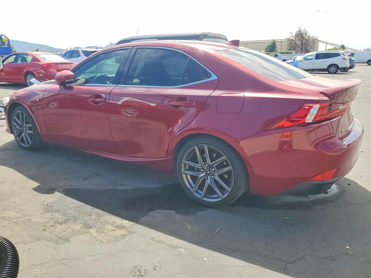 2015 Lexus Is 250 Red vin: JTHBF1D25F5047088