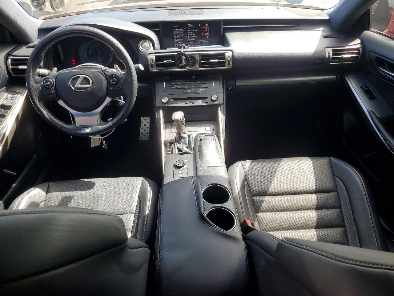 2015 Lexus Is 250 Red vin: JTHBF1D25F5047088