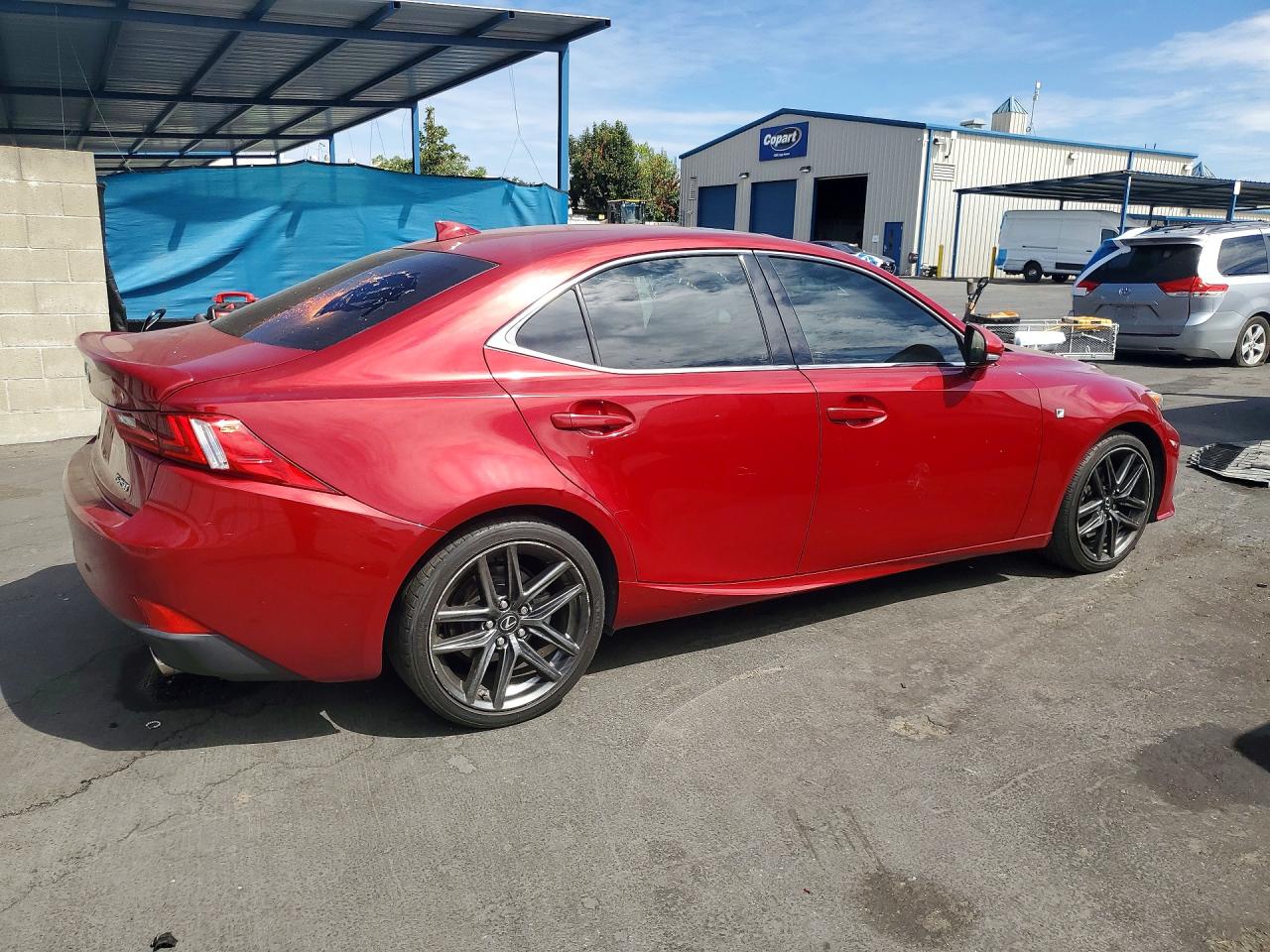 2015 Lexus Is 250 Red vin: JTHBF1D25F5047088