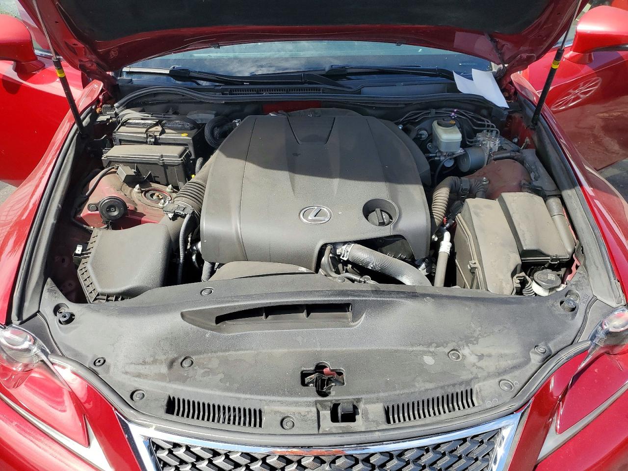 2015 Lexus Is 250 Red vin: JTHBF1D25F5047088