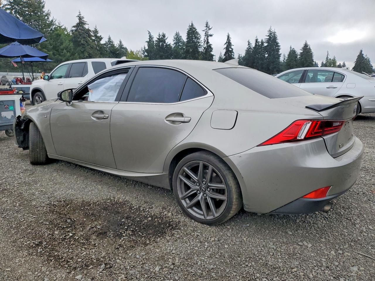 2015 Lexus Is 250 Silver vin: JTHBF1D25F5052050