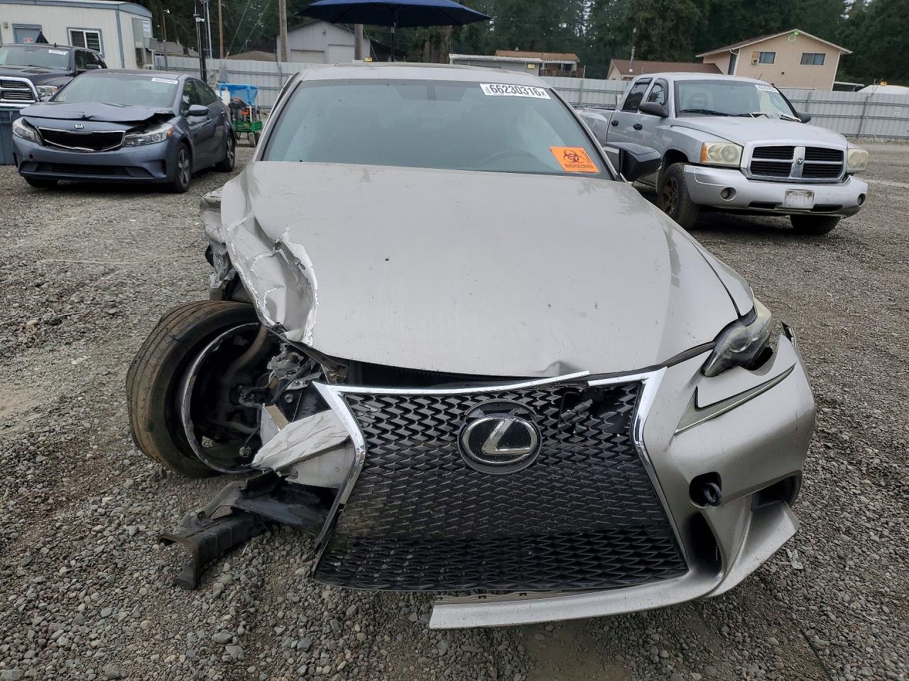 2015 Lexus Is 250 Silver vin: JTHBF1D25F5052050
