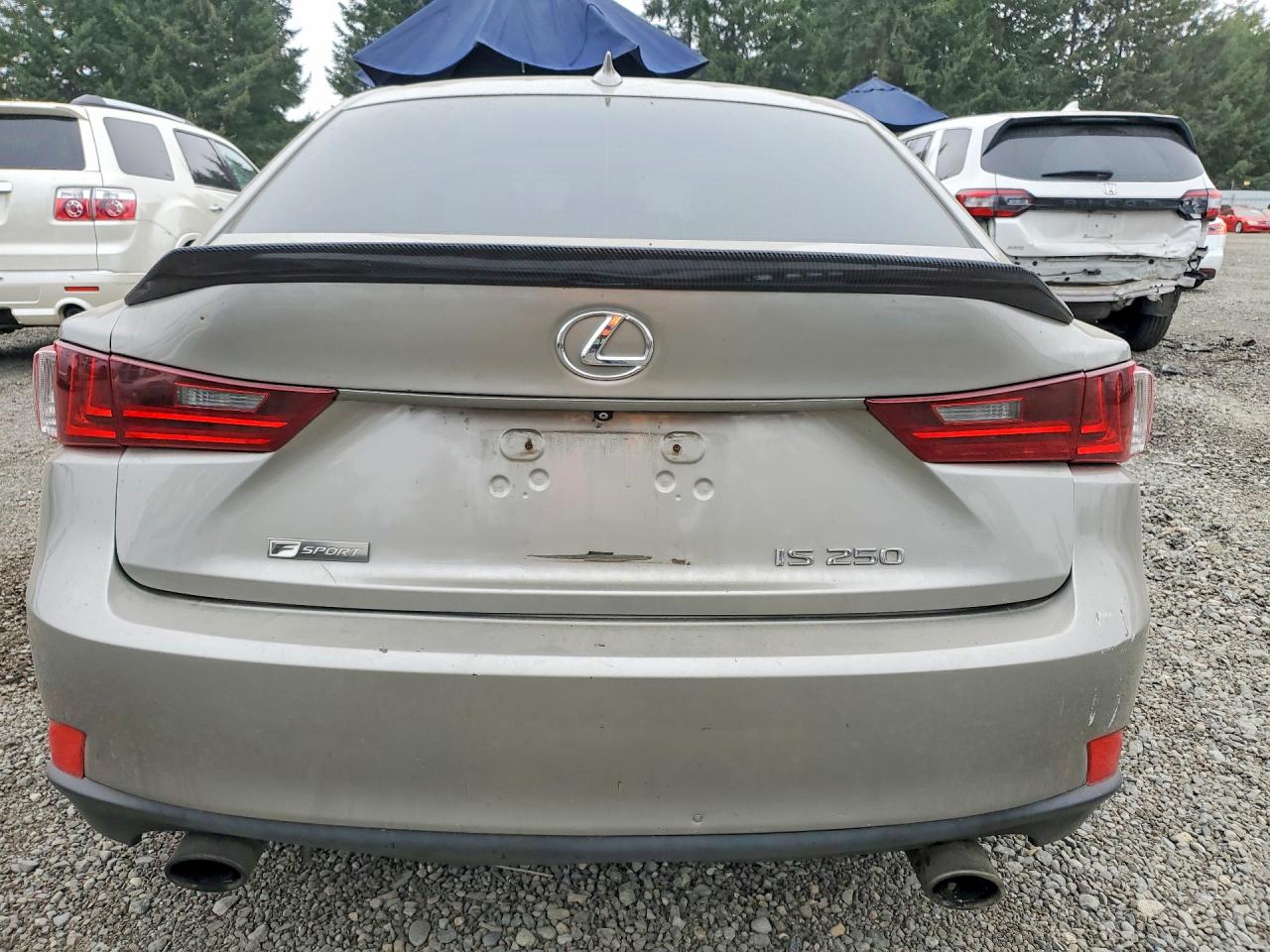 2015 Lexus Is 250 Silver vin: JTHBF1D25F5052050