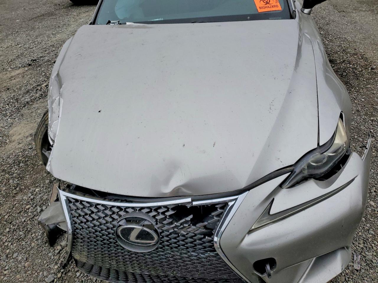 2015 Lexus Is 250 Silver vin: JTHBF1D25F5052050