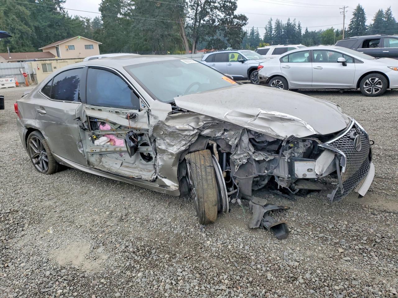2015 Lexus Is 250 Silver vin: JTHBF1D25F5052050