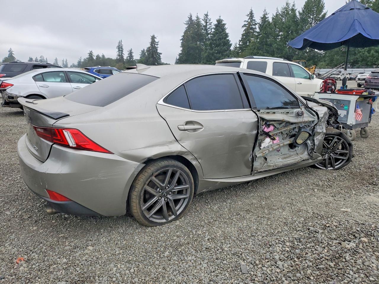 2015 Lexus Is 250 Silver vin: JTHBF1D25F5052050