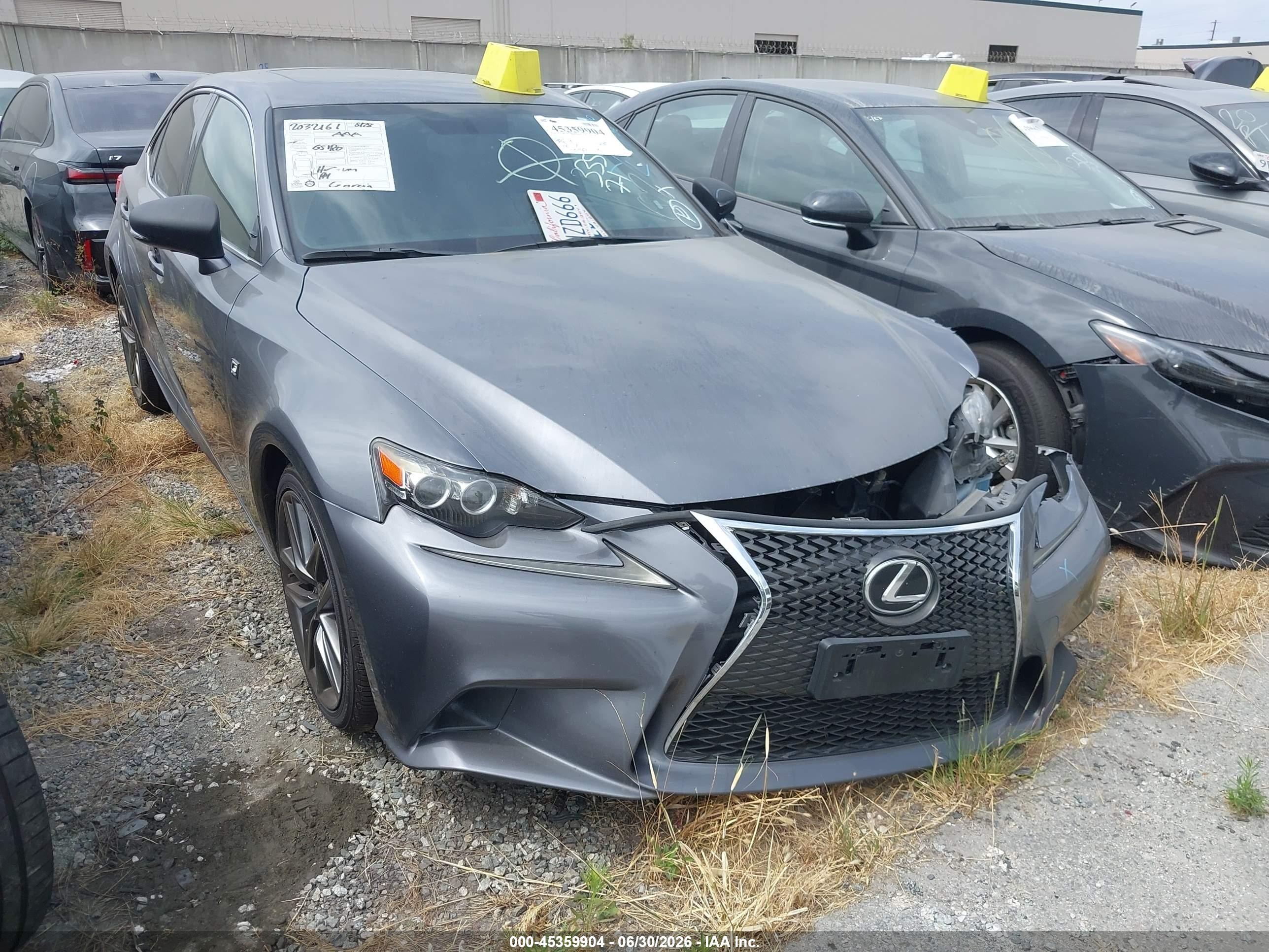 2015 Lexus Is 250   Серебряный vin: JTHBF1D25F5053926