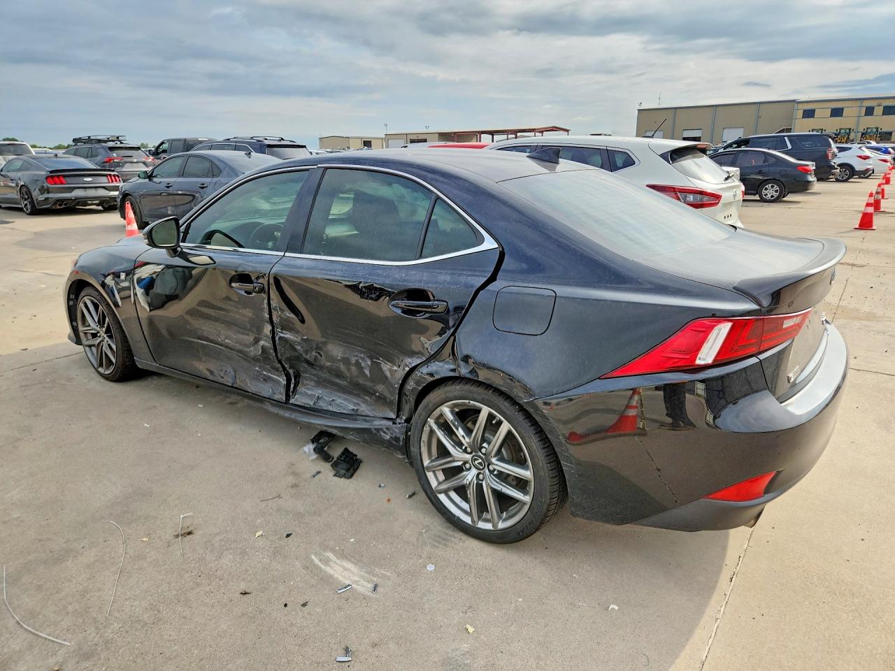 2015 Lexus Is 250 Black vin: JTHBF1D25F5054560