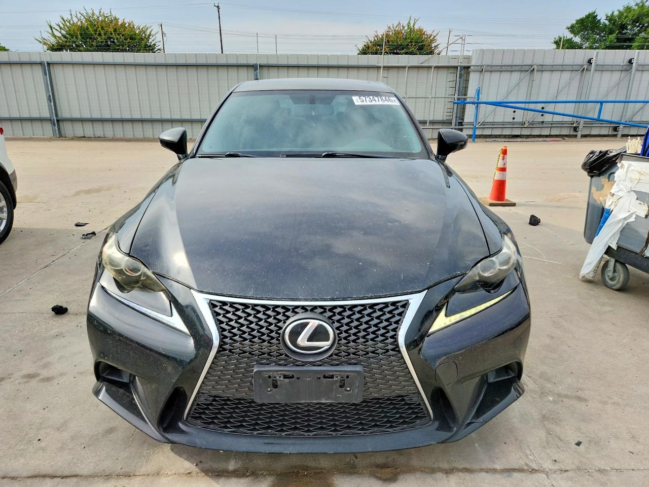 2015 Lexus Is 250 Black vin: JTHBF1D25F5054560