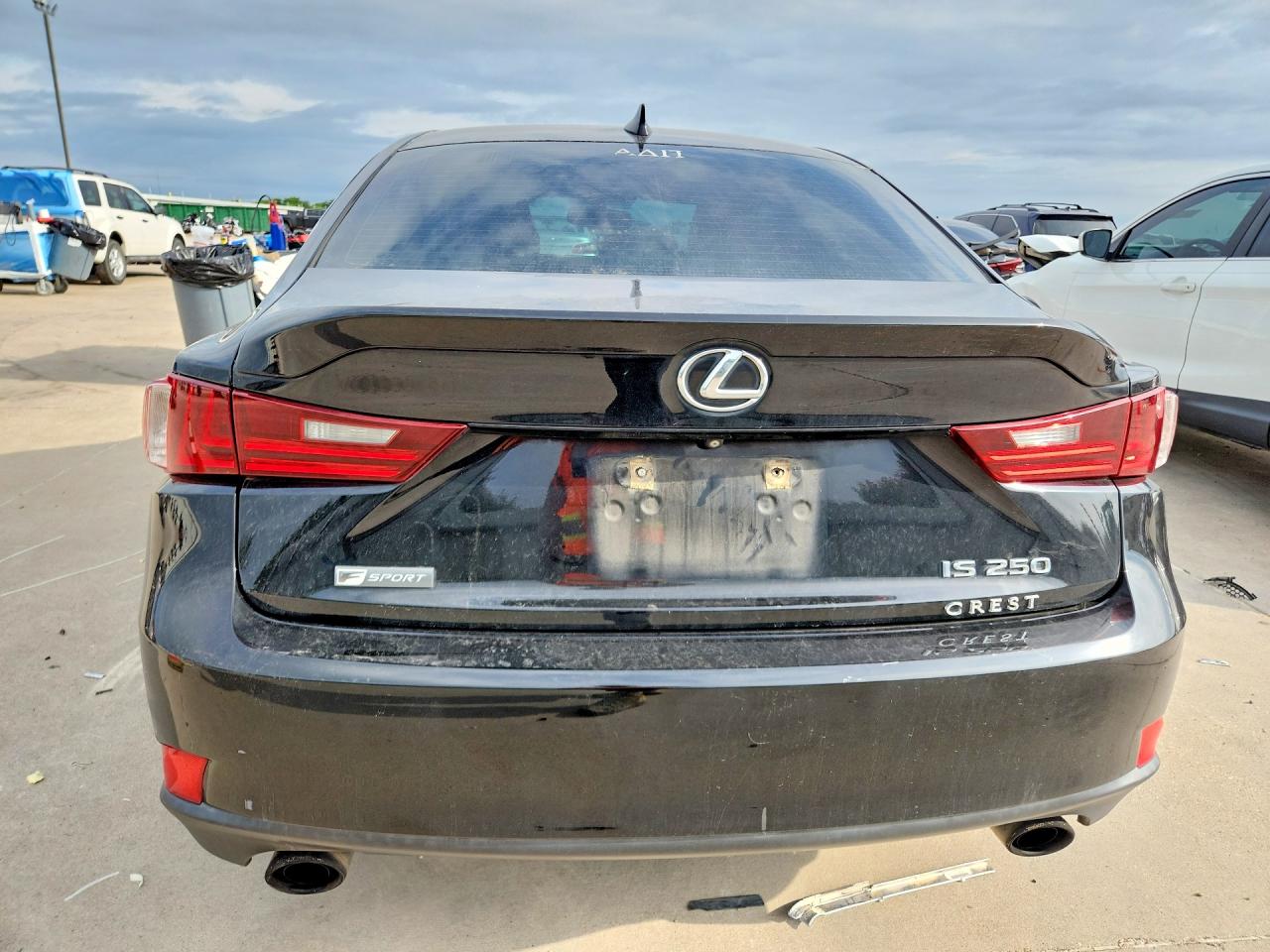 2015 Lexus Is 250 Black vin: JTHBF1D25F5054560