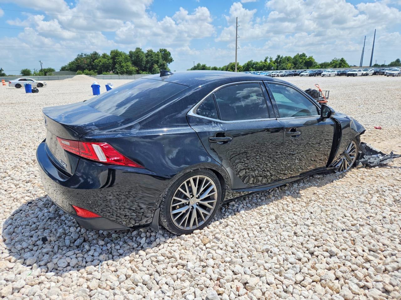 2015 Lexus Is 250 Черный vin: JTHBF1D25F5057748