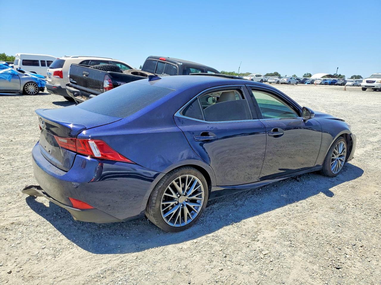 2015 Lexus Is 250 Blue vin: JTHBF1D25F5060536