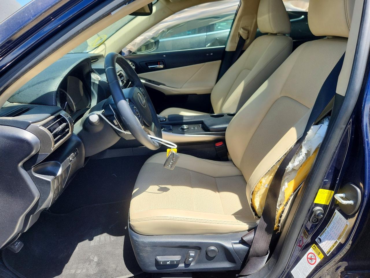 2015 Lexus Is 250 Blue vin: JTHBF1D25F5060536