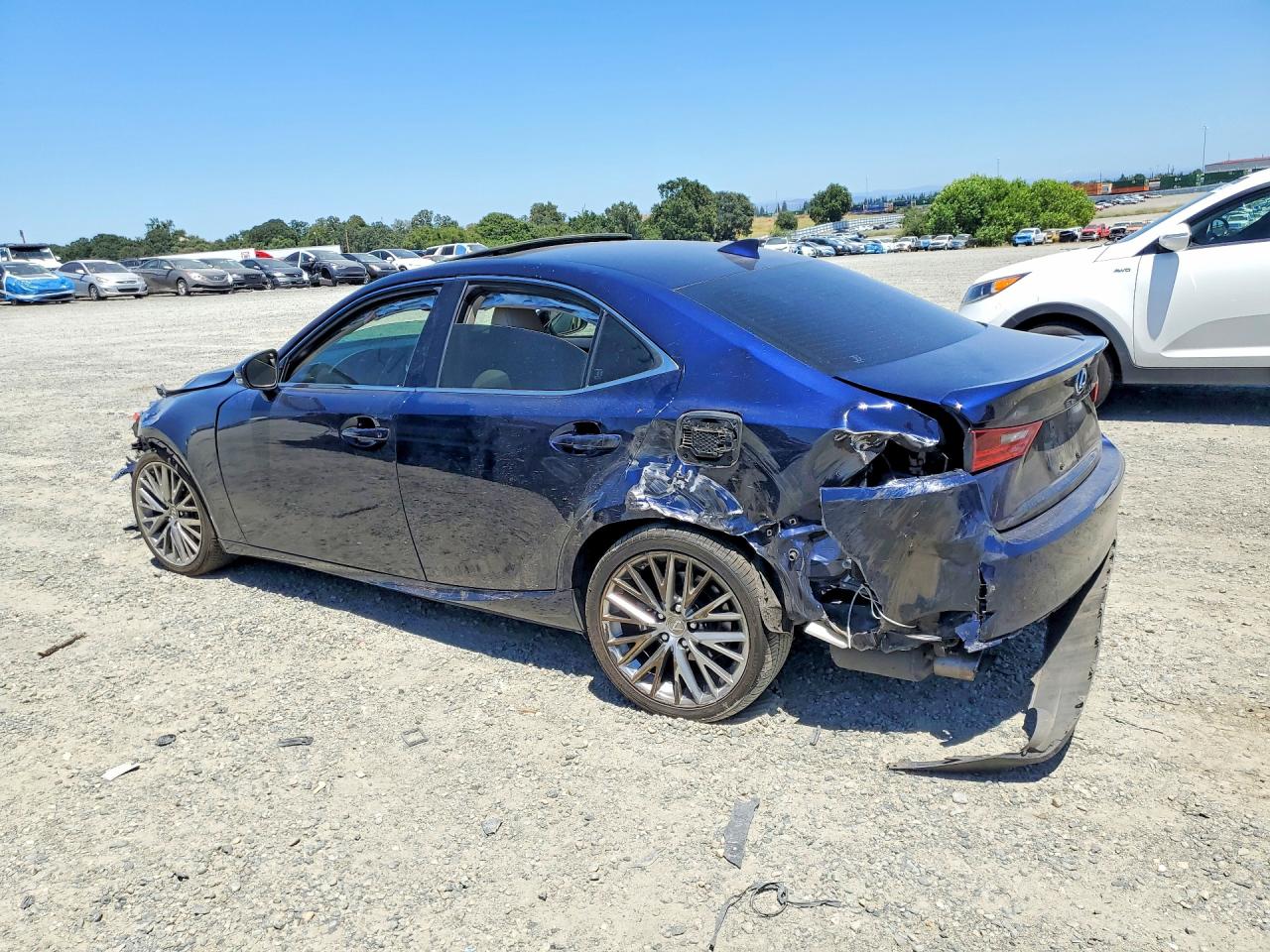 2015 Lexus Is 250 Blue vin: JTHBF1D25F5060536