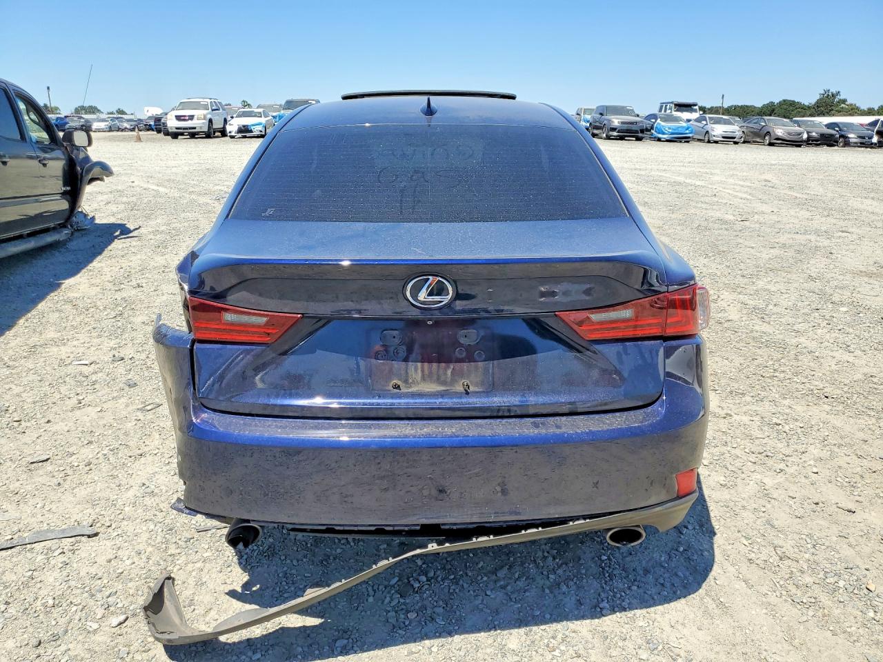 2015 Lexus Is 250 Blue vin: JTHBF1D25F5060536