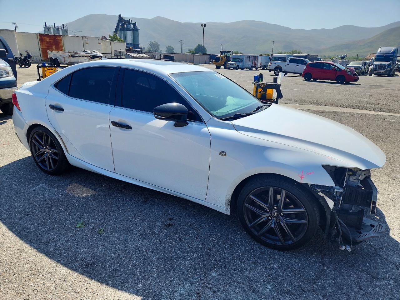 2015 Lexus Is 250 Белый vin: JTHBF1D25F5069284