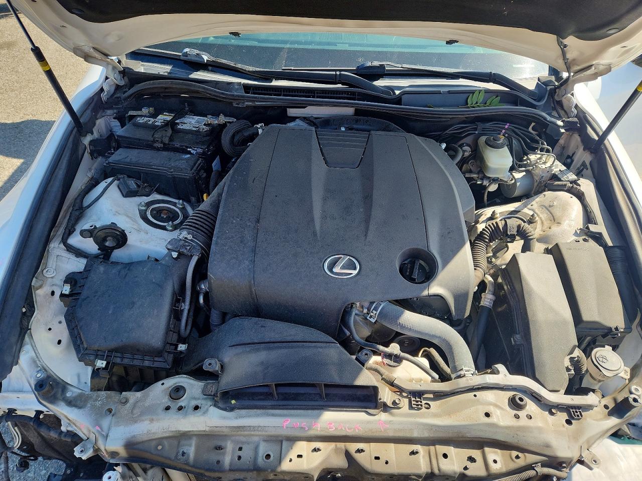 2015 Lexus Is 250 Белый vin: JTHBF1D25F5069284
