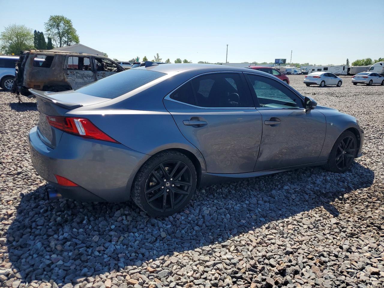 2015 Lexus Is 250 Gray vin: JTHBF1D25F5071827