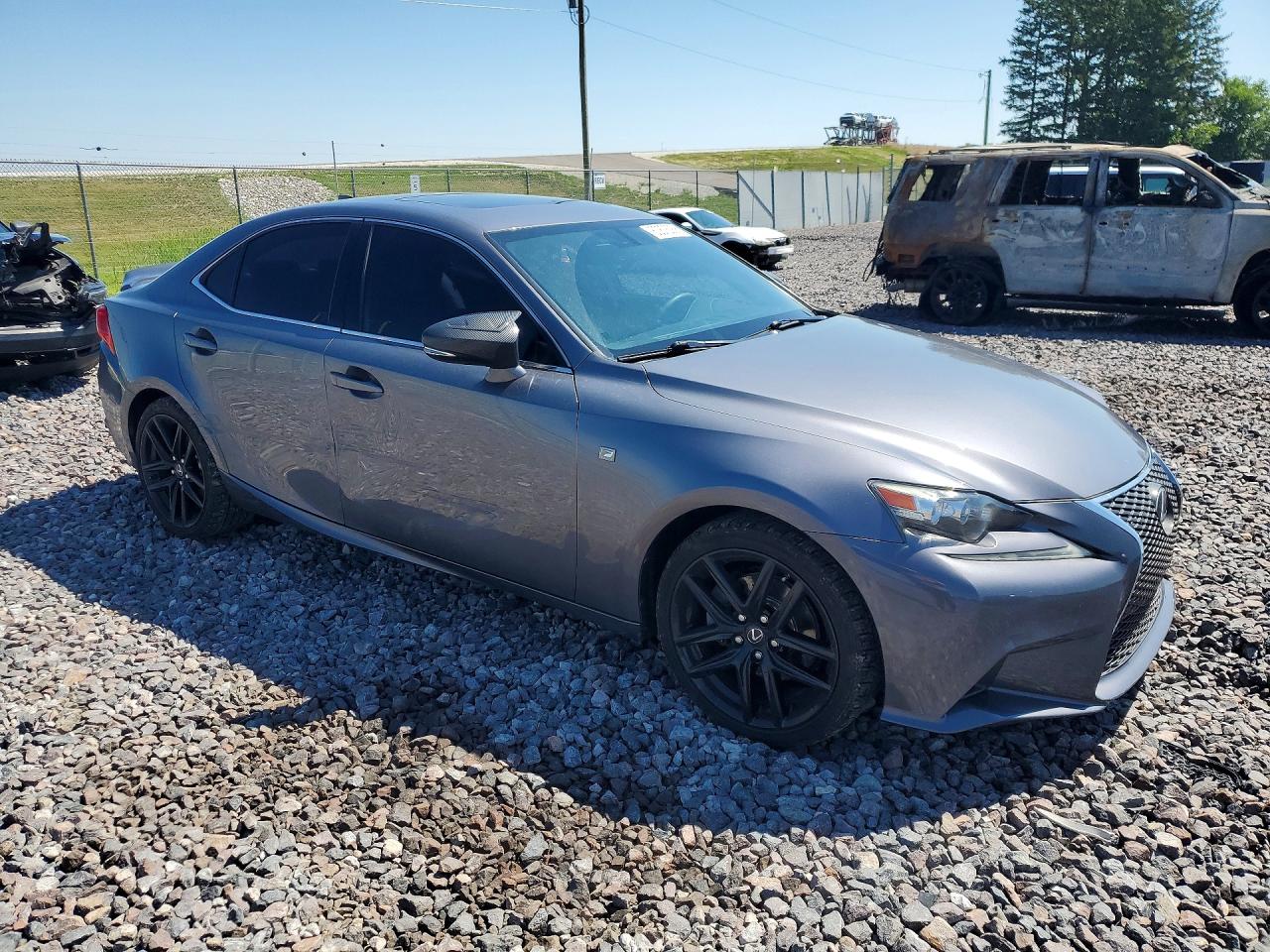 2015 Lexus Is 250 Gray vin: JTHBF1D25F5071827