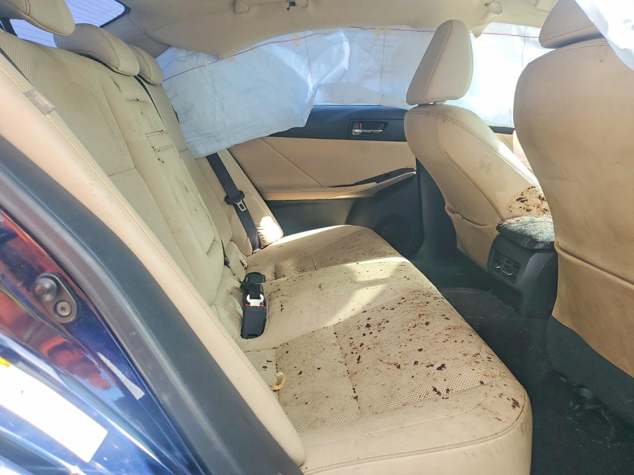 2015 Lexus Is 250 Blue vin: JTHBF1D25F5078485