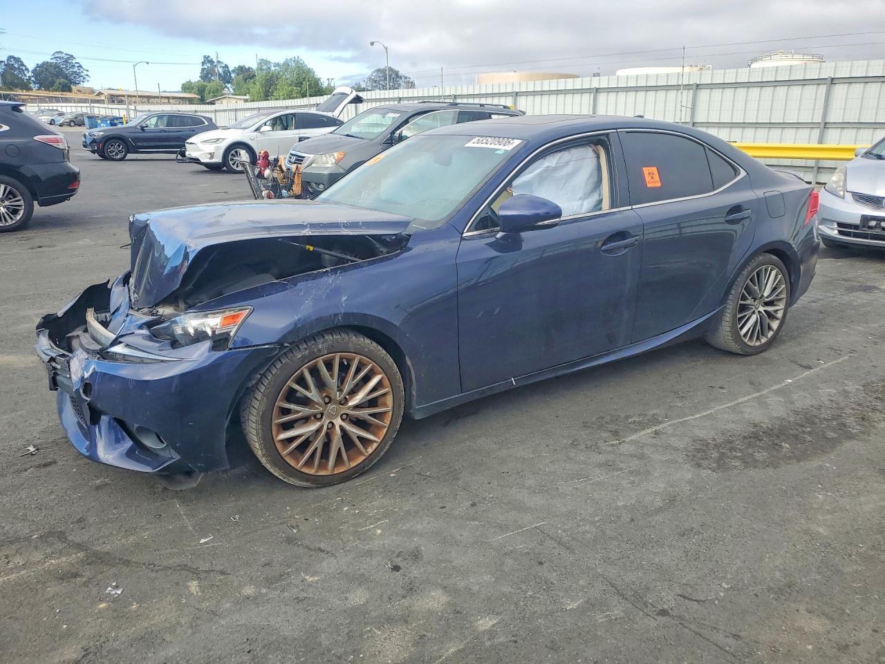 2015 Lexus Is 250 Blue vin: JTHBF1D25F5078485