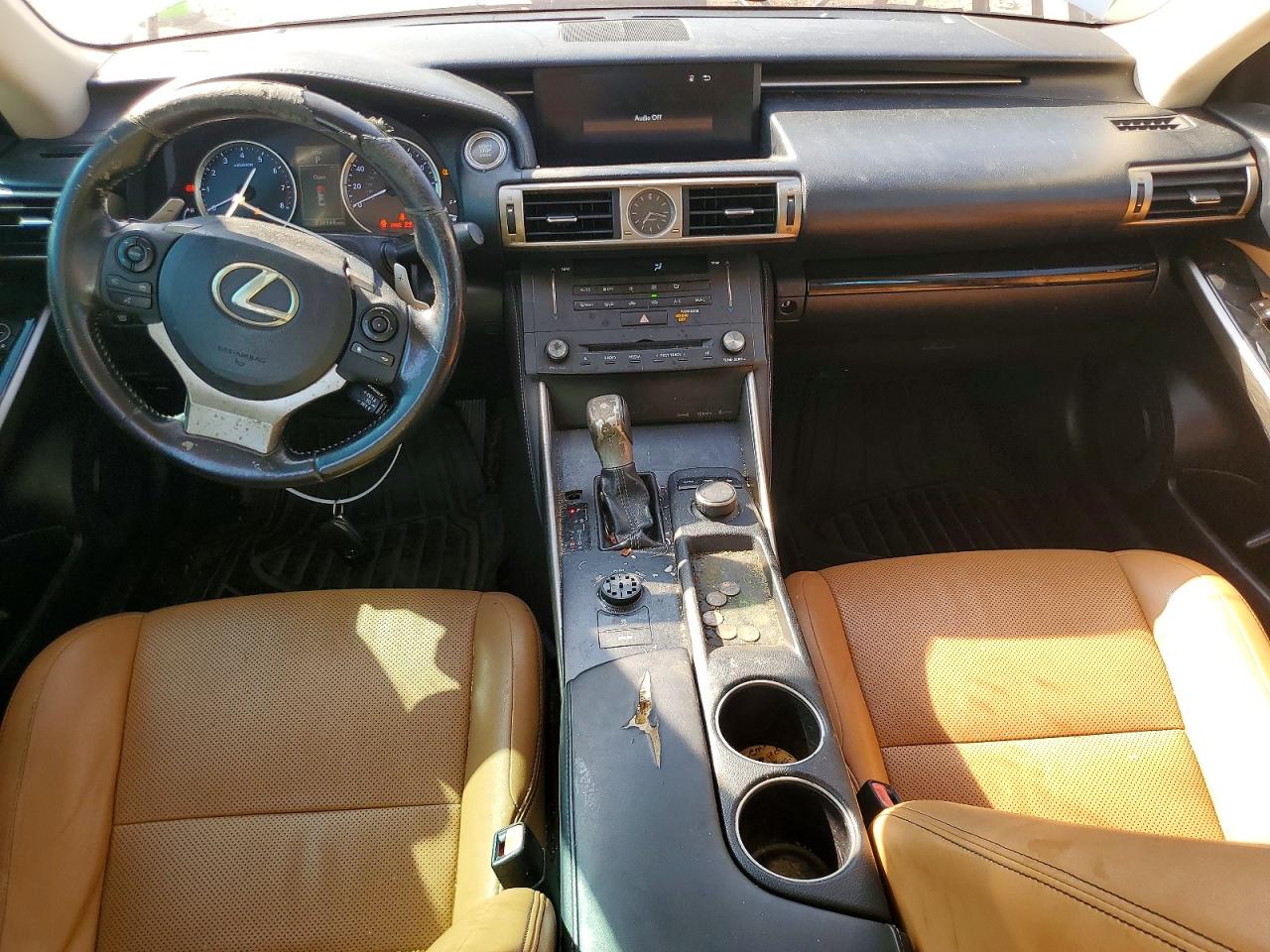 2015 Lexus Is 250 White vin: JTHBF1D25F5080947