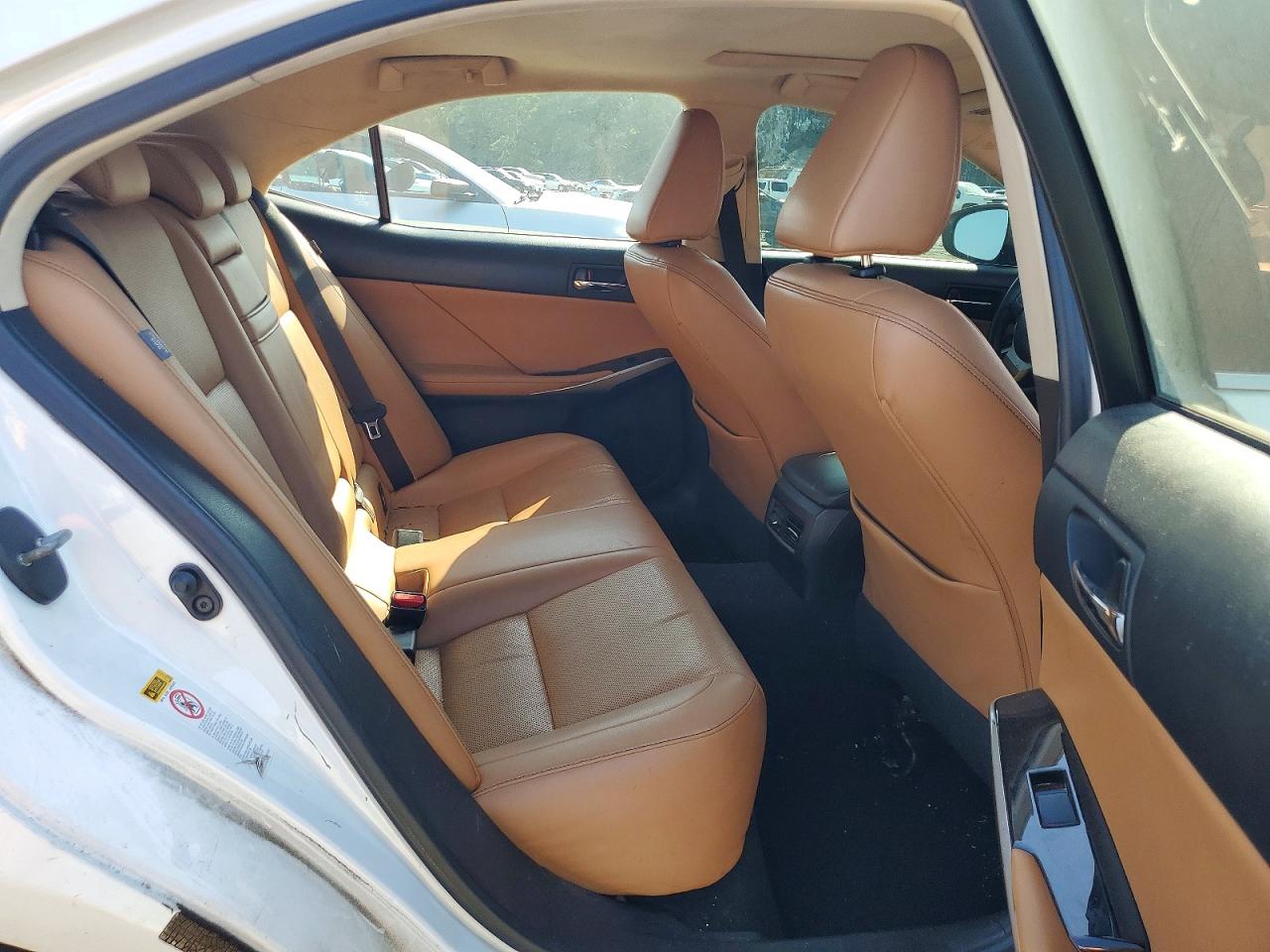 2015 Lexus Is 250 White vin: JTHBF1D25F5080947