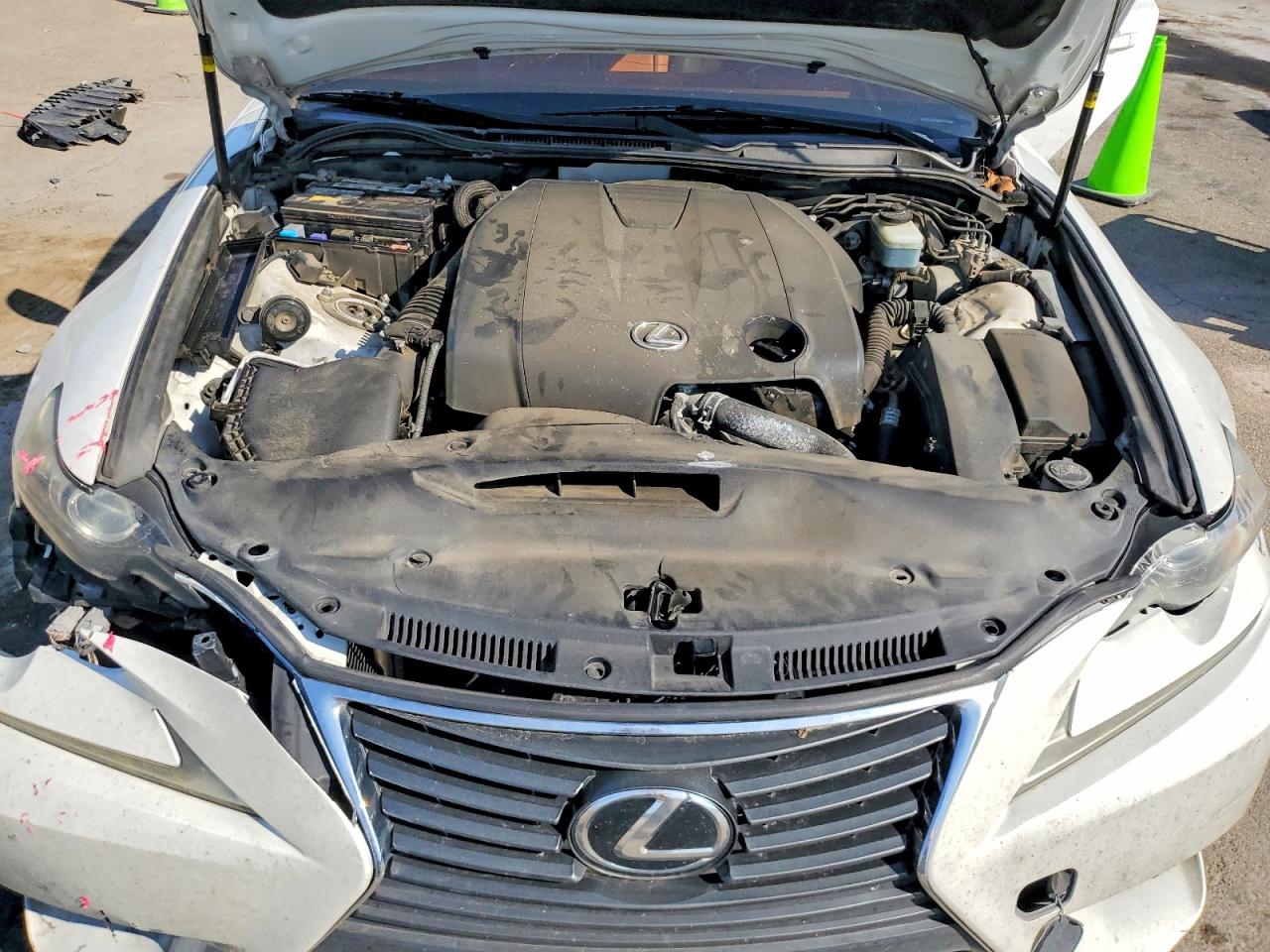 2015 Lexus Is 250 White vin: JTHBF1D25F5080947
